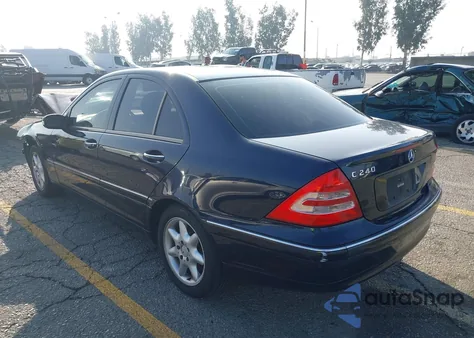 2003 Mercedes-Benz C 240 from USA, damaged, VIN WDBRF61J23F337544